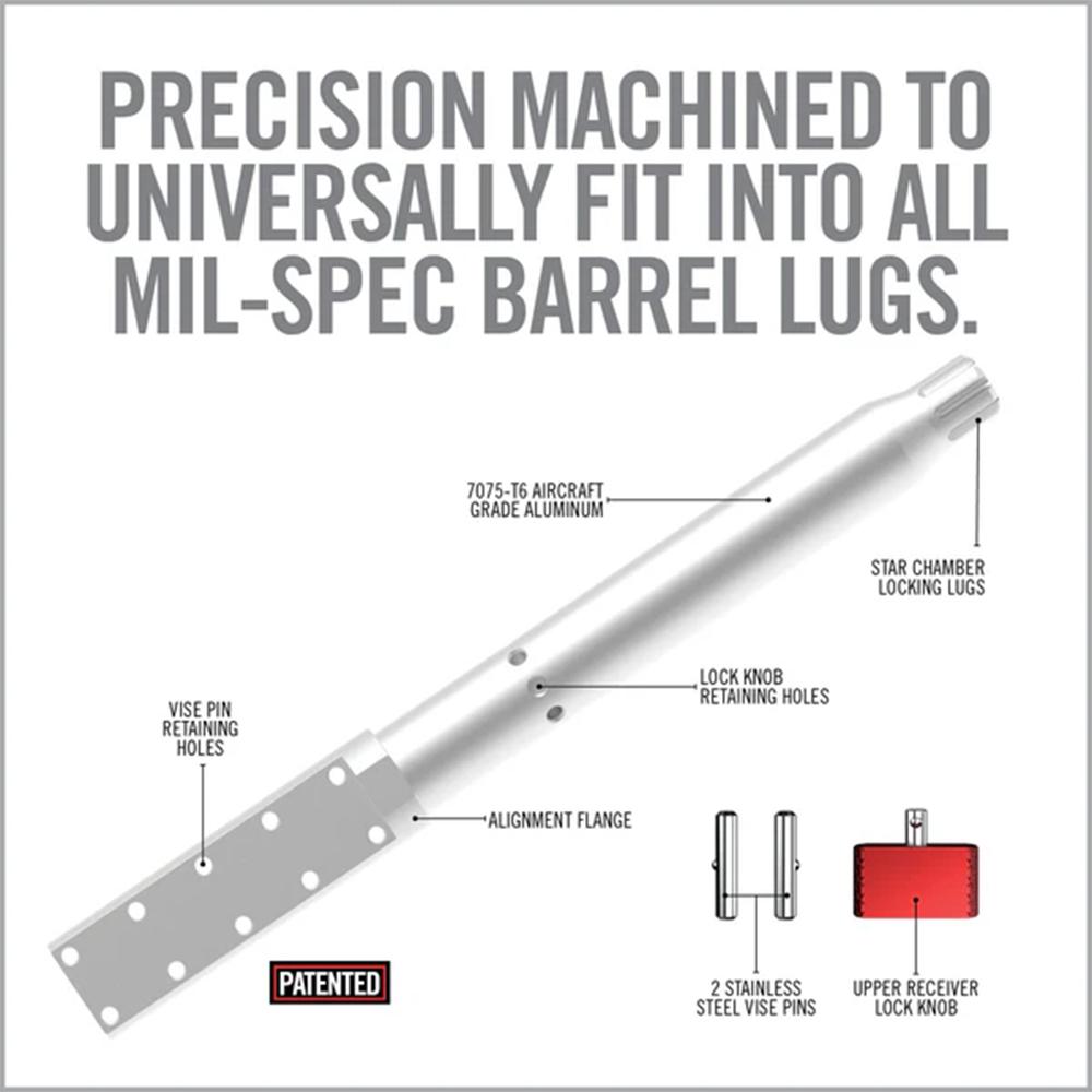 Real Avid Lug-Lok Upper Vise Block - AR-10 - Precision Shot Firearms
