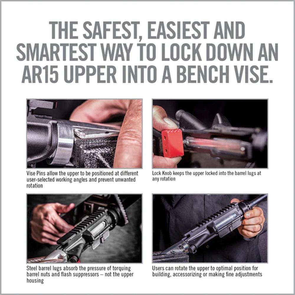 Real Avid Lug-Lok Upper Vise Block - AR-10 - Precision Shot Firearms