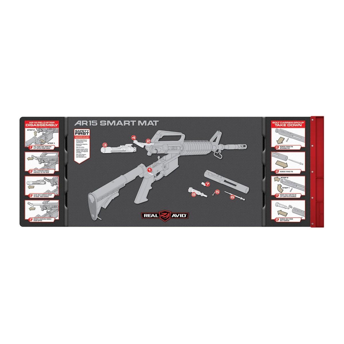 Real Avid AR15 Smart Cleaning Mat - Precision Shot Firearms