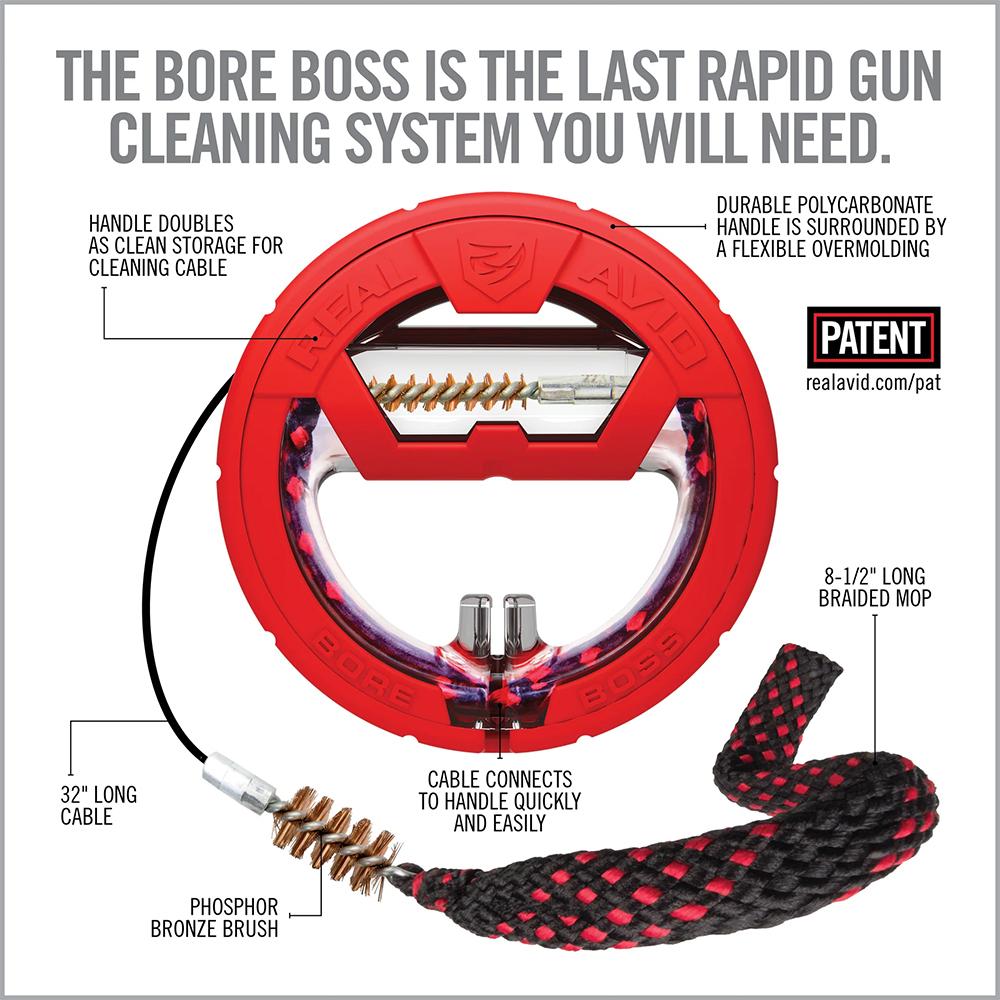 Real Avid Bore Boss 20GA Bore Cleaning Rope - Precision Shot Firearms
