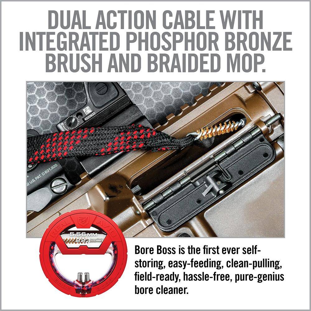 Real Avid Bore Boss .22 cal Bore Cleaning Rope - Precision Shot Firearms