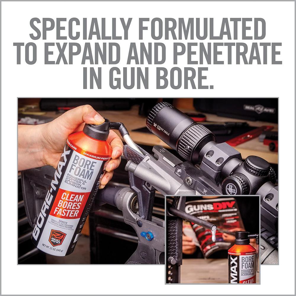 Real Avid Bore-Max Bore Foam 12 oz Aerosol - Precision Shot Firearms
