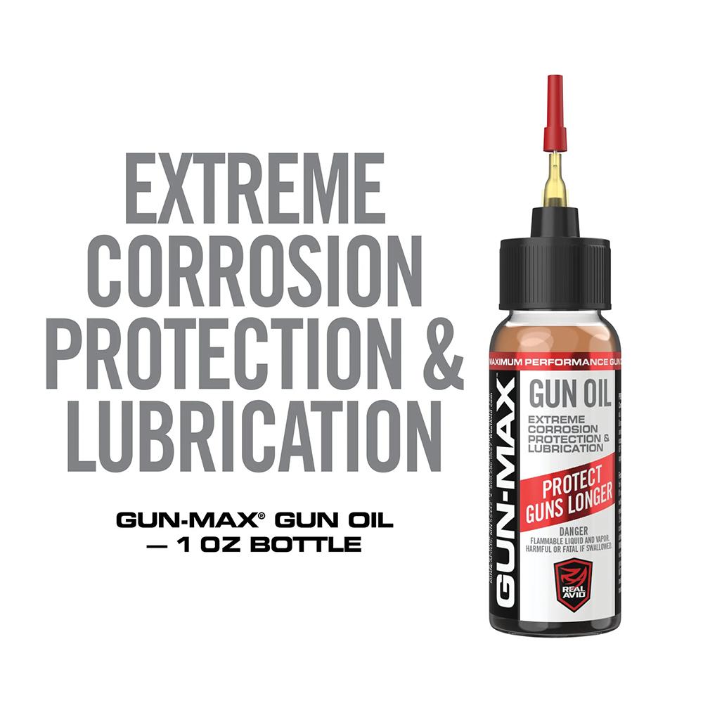 Real Avid Gun-Max Gun Oil 1 oz Bottle - Precision Shot Firearms