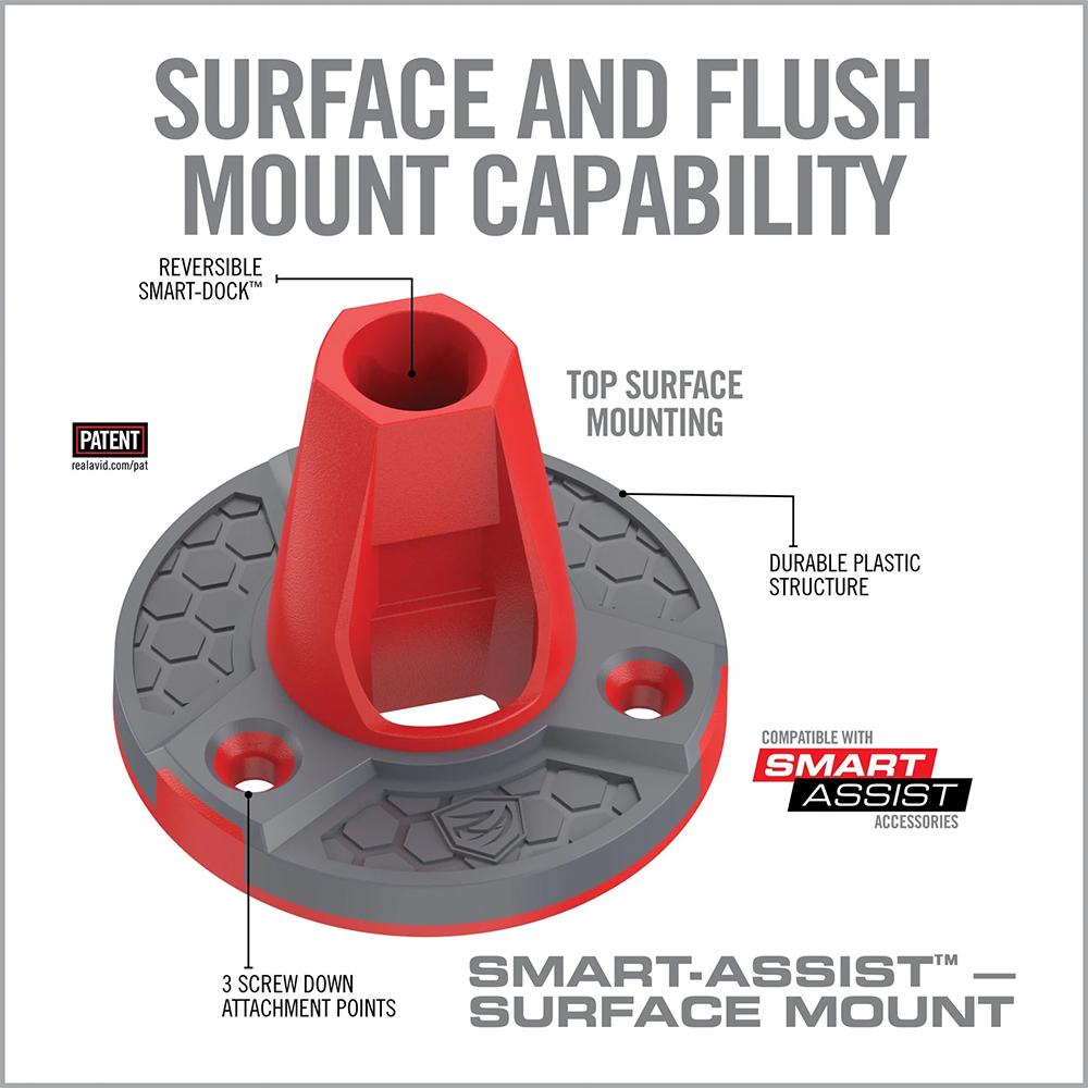 Real Avid Smart-Assist Surface Mount 3/ct - Precision Shot Firearms