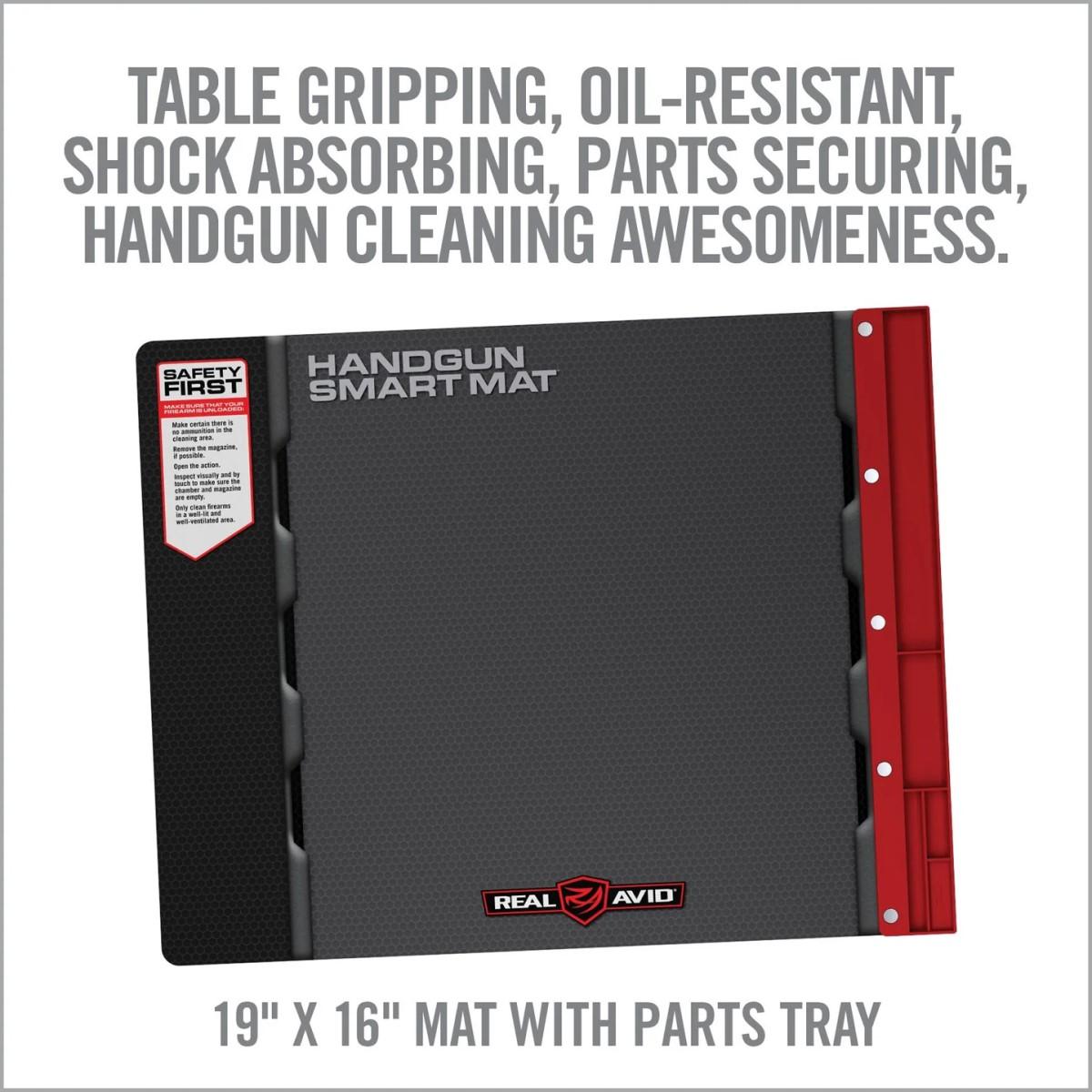 Real Avid Handgun Smart Cleaning Mat - Precision Shot Firearms
