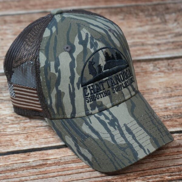 Outdoor Cap CSSI Logo Mossy Oak Bottomland/Brown Mesh Back Cap - Precision Shot Firearms