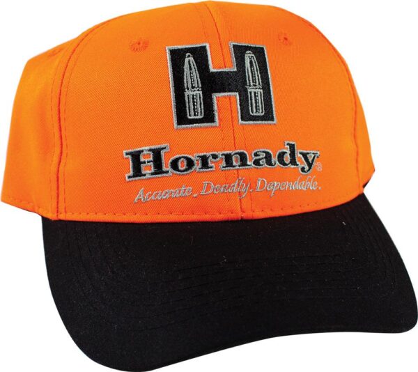 Outdoor Cap Blaze/Black w/Hornady Stitch - Precision Shot Firearms