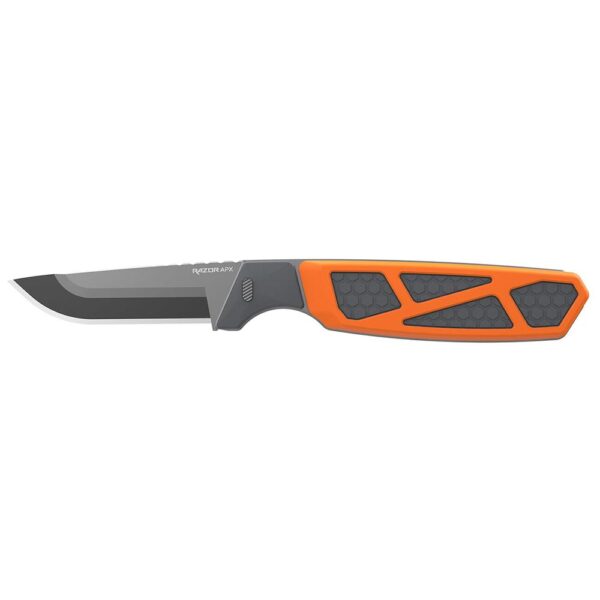 Outdoor Edge Razor Apx Fixed Knife with 3" Removable Blades Orange - Precision Shot Firearms