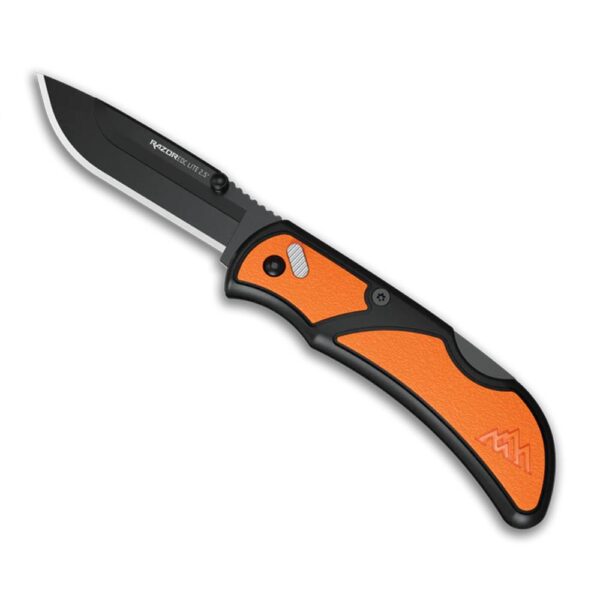 Outdoor Edge RazorEDC Lite Replaceable Blade Folding Knife 2-1/2" Drop Point Blade Orange - Precision Shot Firearms