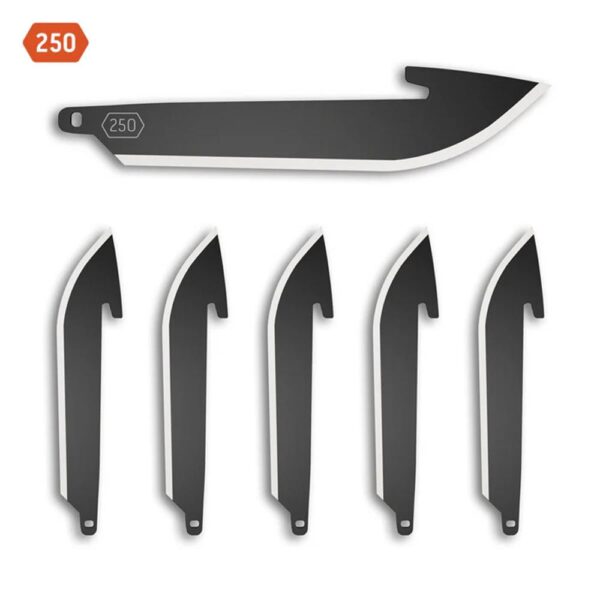 Outdoor Edge 2-1/2" Drop-Point Blade Pack 6/ct - Precision Shot Firearms