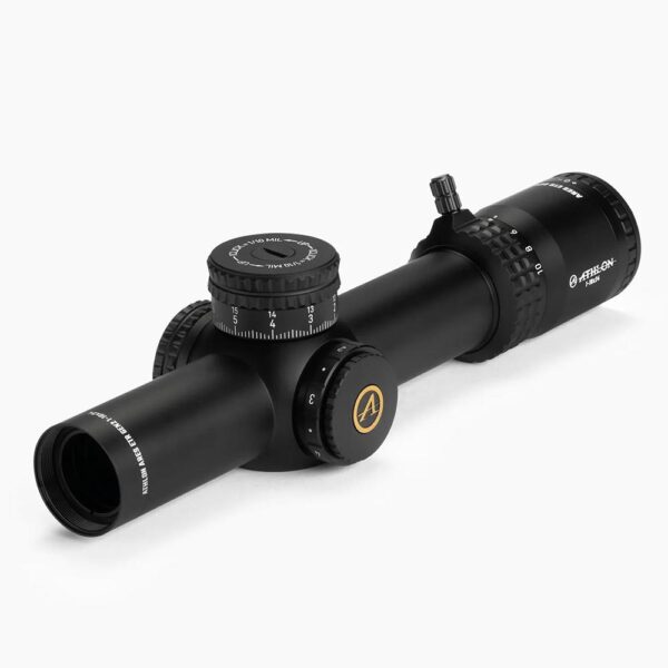 Athlon Ares ETR Gen 2 UHD Rifle Scope 1-10x24 34mm FFP ATMR3 MIL Illum. Black - Precision Shot Firearms