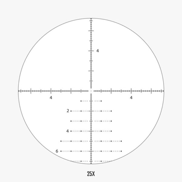 Athlon Midas TAC HD Riflescope 5-25x56 34mm FFP APRS6 MIL Non Illum. Black - Precision Shot Firearms