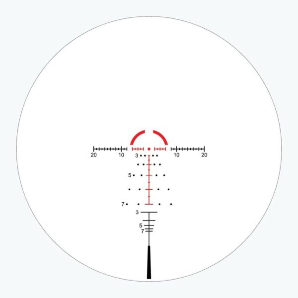 Athlon Argos BTR Gen 3 Rifle Scope 1-8x24 30mm SFP ATMR4 IR MOA Black - Precision Shot Firearms
