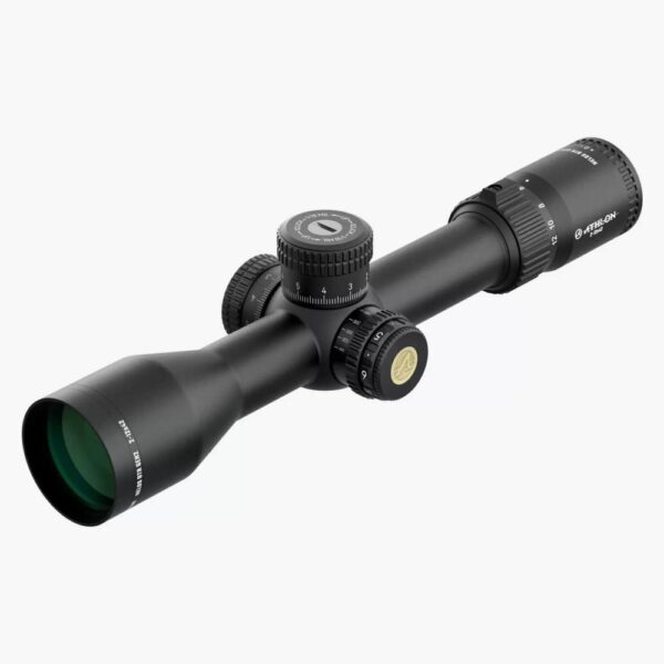 Athlon Helos BTR GEN2 Rifle Scope 2-12x42 30mm FFP AHMR2 IR MIL Illum. Black - Precision Shot Firearms