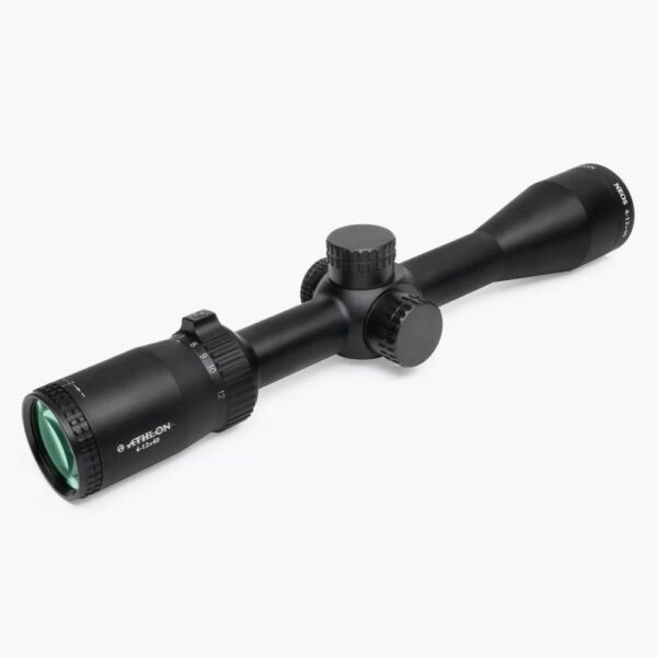 Athlon Neos Rifle Scope 4-12x40 1" SFP BDC 22 RimFire MOA Non Illum Black - Precision Shot Firearms