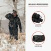 Athlon Midas AL28 Aluminum Tripod 17" - 65" Black with Soft Sided Carrying Case - Precision Shot Firearms