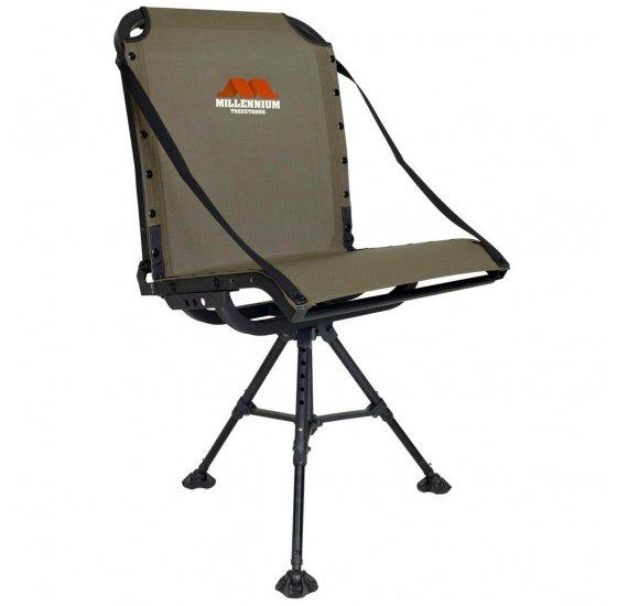 Millennium G100 Ground Blind Chair with Packable Leveling Legs - Precision Shot Firearms