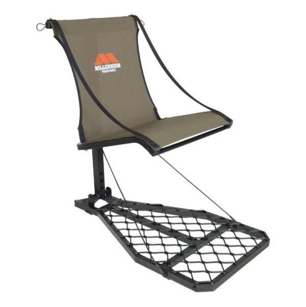 Millennium M100U Ultralight Hang-On Tree Stand Includes NEW Safe-Link 35' Safety Line - Precision Shot Firearms