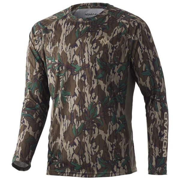 Nomad Camo Pursuit Long Sleeve Shirt Mossy Oak Greenleaf L - Precision Shot Firearms