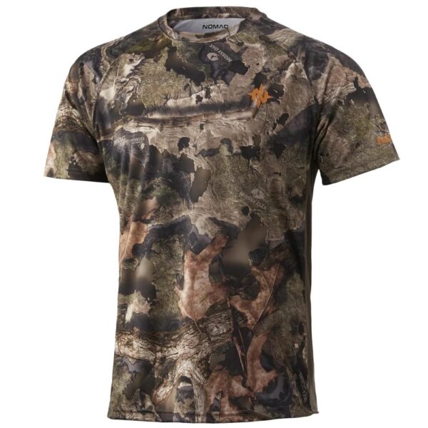 Nomad Pursuit Camo Short Sleeve Shirt Mossy Oak DropTine L - Precision Shot Firearms