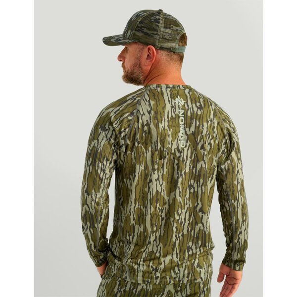 Nomad Mirage Long Sleeve Camo Crew Shirt Mossy Oak Bottomland 2XL - Precision Shot Firearms
