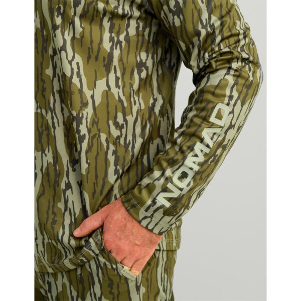 Nomad Mirage Long Sleeve Camo Crew Shirt Mossy Oak Bottomland S - Precision Shot Firearms