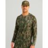 Nomad Mirage Long Sleeve Camo Crew Shirt Mossy Oak Greenleaf XL - Precision Shot Firearms