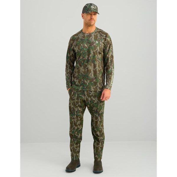 Nomad Mirage Long Sleeve Camo Crew Shirt Mossy Oak Greenleaf S - Precision Shot Firearms