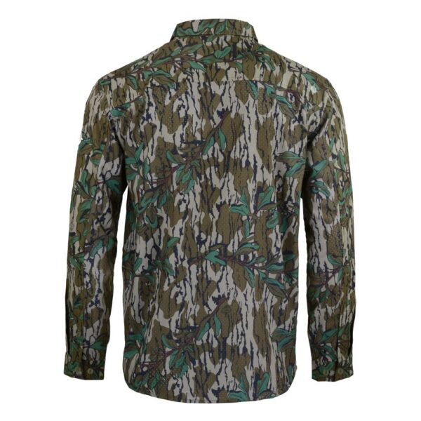 Nomad Stretch-Lite Long Sleeve Shirt Mossy Oak Greenleaf S - Precision Shot Firearms