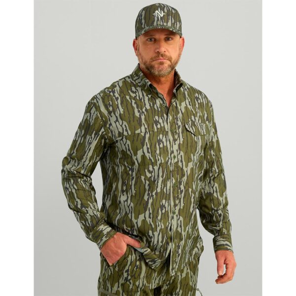 Nomad Ambush Camo Long Sleeve Shirt Mossy Oak Bottomland XL - Precision Shot Firearms