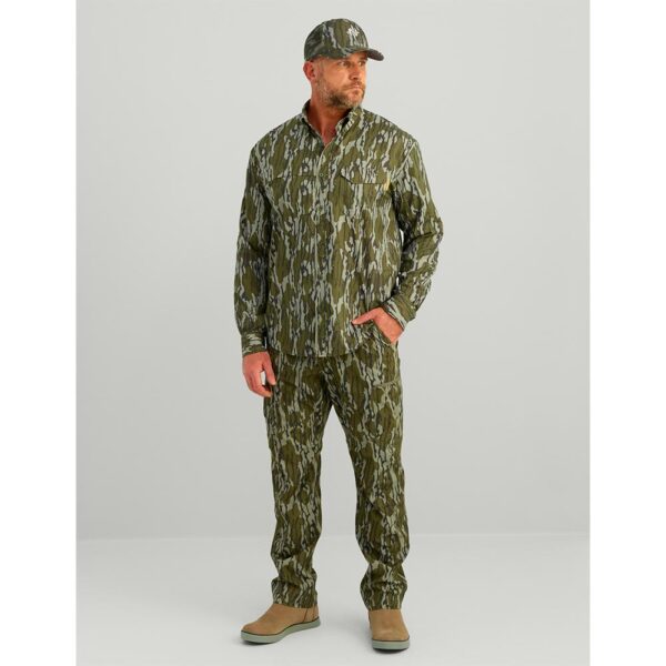 Nomad Ambush Camo Long Sleeve Shirt Mossy Oak Bottomland M - Precision Shot Firearms