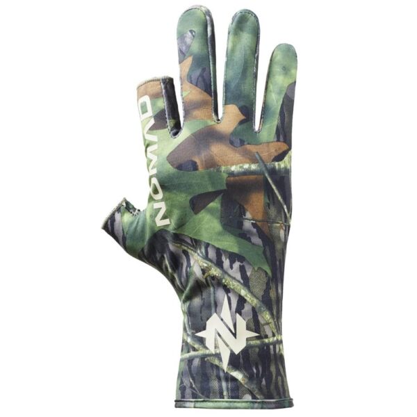Nomad Fingerless Turkey Glove Mossy Oak Shadowleaf M/L - Precision Shot Firearms