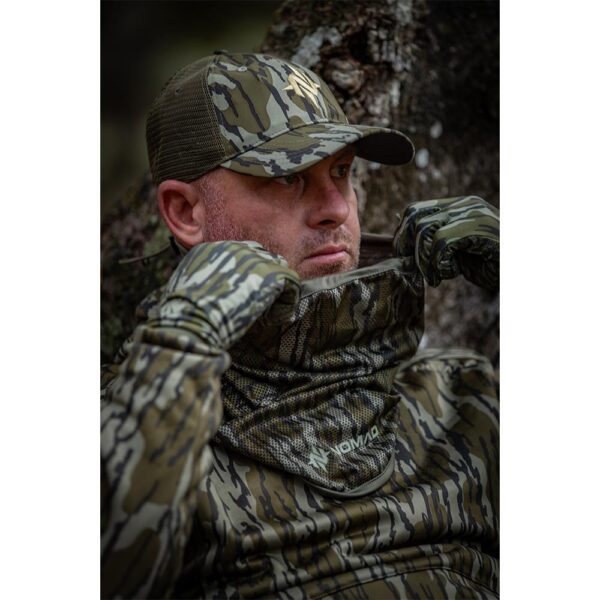 Nomad Assault Camo Trucker Hat Mossy Oak Bottomland - Precision Shot Firearms