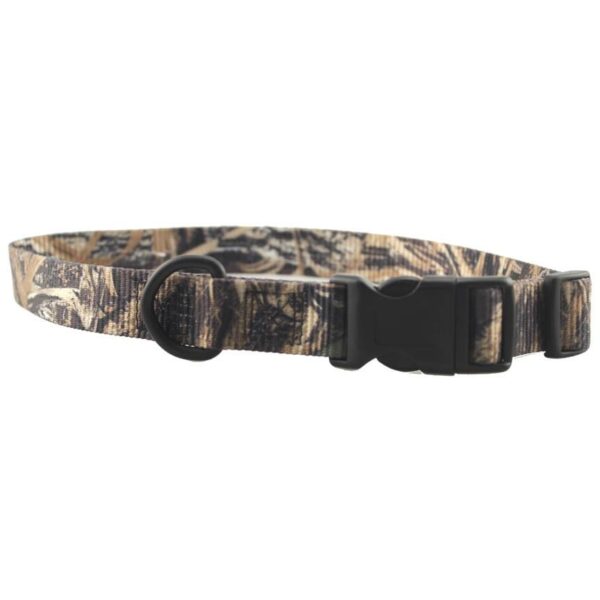 Omnipet Kwik Klip Adjustable Collar 1" 18-26" Realtree Max-5 Camo - Precision Shot Firearms