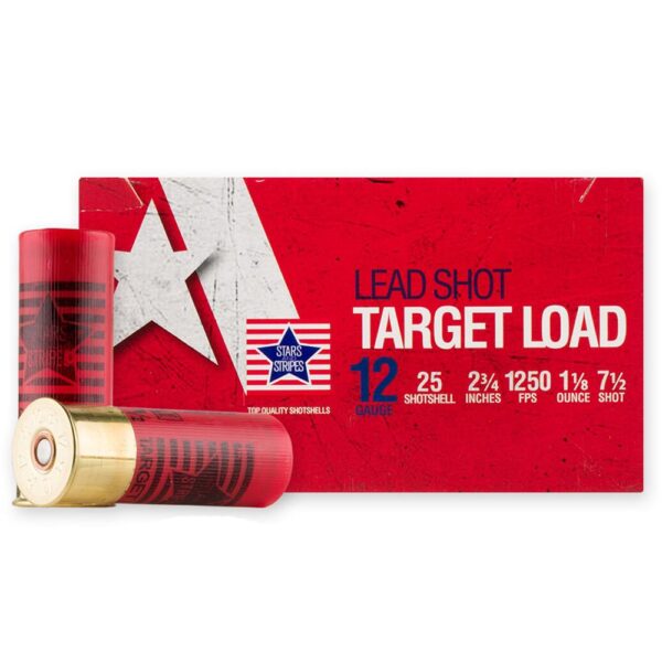 TRZ Trading Target Load Shotshells 12 ga 2-3/4" 1-1/8 oz 1250 fps #7.5 25/ct - Precision Shot Firearms