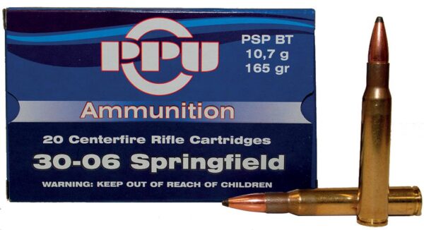 PRIVI 30-06 Springfield PSP 165gr 20BX - Precision Shot Firearms