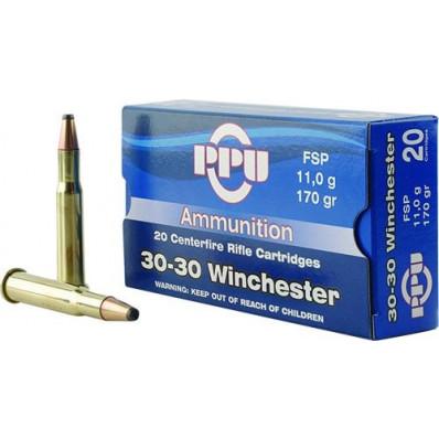 PPU Rifle Ammunition .30-30 Win 170 gr SP 2390 fps 20/ct - Precision Shot Firearms
