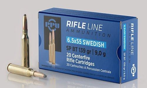 PPU Rifle Ammunition 7.5mm x 55 Swiss 174 gr FMJ-BT 2525 fps 20/ct - Precision Shot Firearms