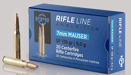 PPU Rifle Ammunition 7mm Mauser 139 gr SP 2660 fps - 20/ct - Precision Shot Firearms