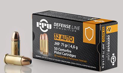 PRIVI .32 Auto JHP 71G 50 RDS Ammo - Precision Shot Firearms
