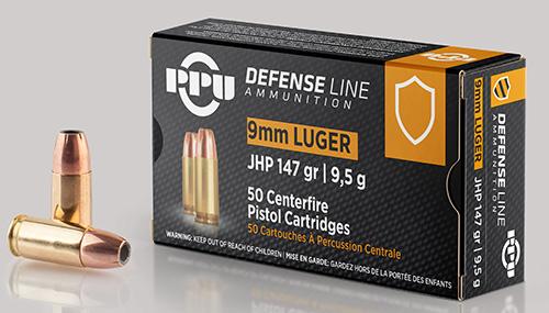 PRIVI 9mm Luger JHP 147gr 50Rds Ammo - Precision Shot Firearms