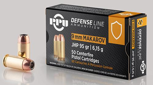 PRIVI 9x18 Makarov JHP 95Gr 50Rds Ammo - Precision Shot Firearms