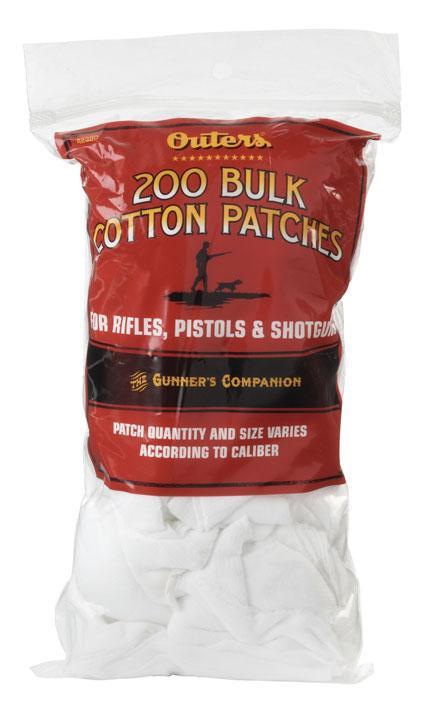 Outers Bulk Patches .17 - .22 cal 250/ct - Precision Shot Firearms