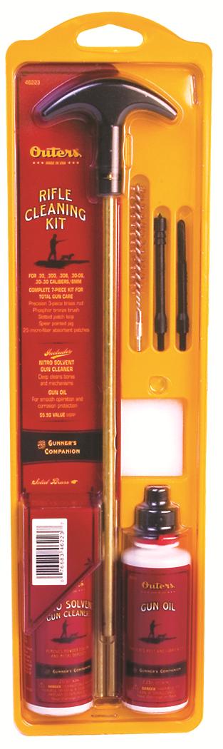 Outers Pistol Cleaning Kit .40-.45 Cal 10 mm - Precision Shot Firearms