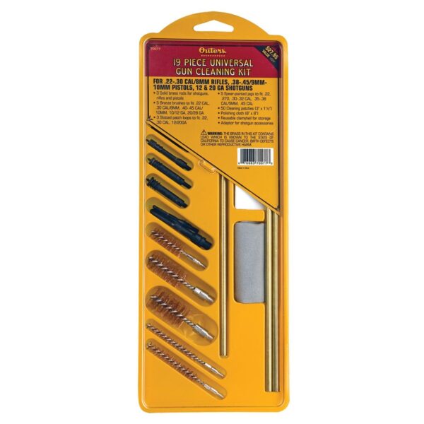 Outers 19 Piece Universal Gun Cleaning Kit - Precision Shot Firearms