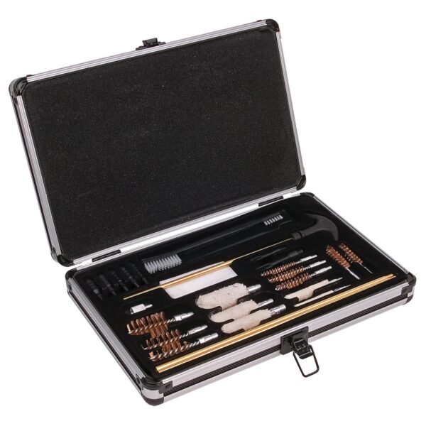 Outers 28 Piece Universal Aluminum Gun Care Case - Precision Shot Firearms