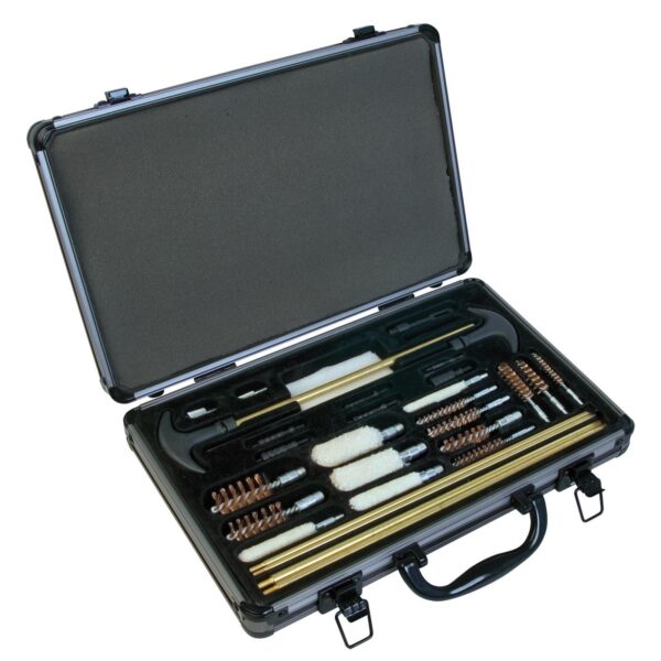 Outers 32 Piece Universal Aluminum Gun Care Case - Precision Shot Firearms