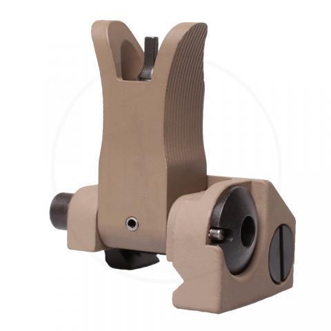 Troy Front Folding M4 Style BattleSight FDE - Precision Shot Firearms