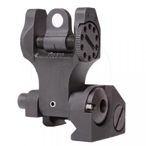 Troy Rear Folding BattleSight Black - Precision Shot Firearms