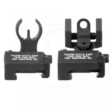 Troy Micro Set Sights for H&K Front & Round Rear - Black - Precision Shot Firearms